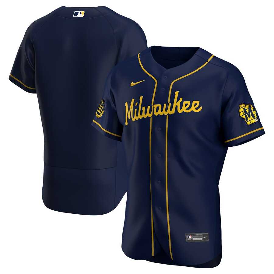 Brewers Blank Navy Nike 2020 Flexbase Jersey Dzhi,We sell and wholesale Brewers Blank Navy Nike 2020 Flexbase Jersey Dzhi on line form chian!